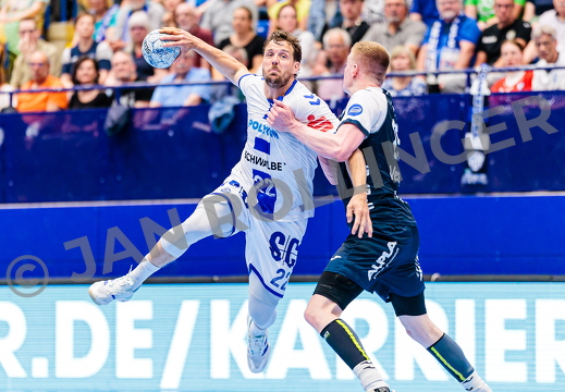 GER, TBV Lemgo Lippe vs. VfL Gummersbach, Handball, 1. Bundesliga, 28. Spieltag, Spielzeit 2024/2025, 02.05.2025