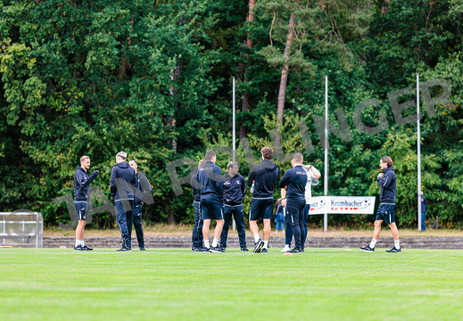 GER, BV Bad Lippspringe vs. SC Verl, Fussball,  Westfalenpokal, 2. Runde, Spielzeit 2025/2026, 10.09.2025