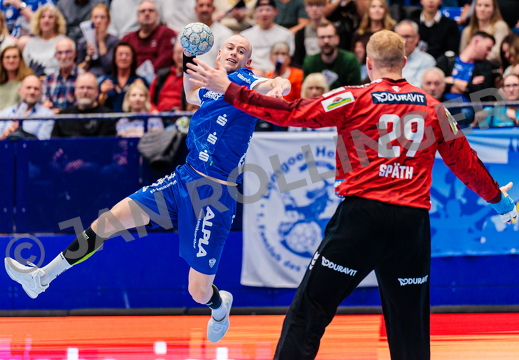 GER, TBV Lemgo Lippe vs. Rhein-Neckar Loewen, Handball, 1. Bundesliga, 9. Spieltag, Spielzeit 2025/2026, 16.10.2025
