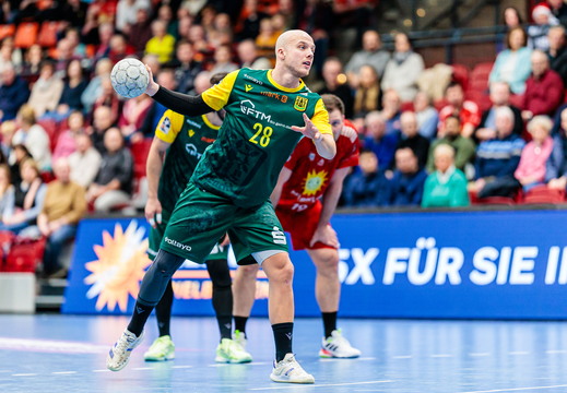 GER, TuS N-Luebbecke vs. VfL Eintracht Hagen, Handball, 2. Bundesliga, 14. Spieltag, Spielzeit 2025/2026, 06.12.2025