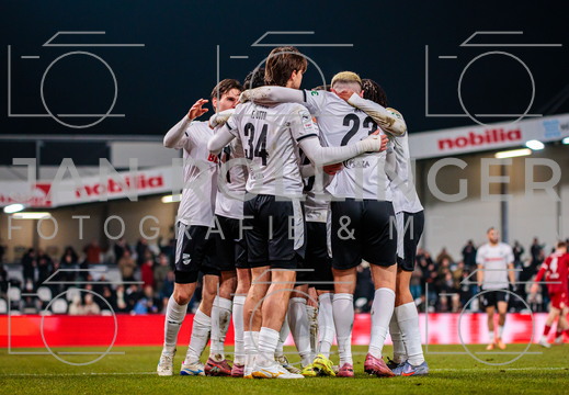 GER, SC Verl vs. VfB Stuttgart II, Fussball, 3. Liga, 22. Spieltag, Spielzeit 2025/2026, 01.02.2026