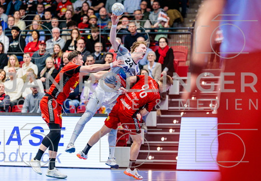 GER, TuS N-Luebbecke vs. TV Grosswallstadt, Handball, 2. Bundesliga, 19. Spieltag, Spielzeit 2025/2026, 13.02.2026
